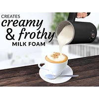 Milk Frother Electric Heater - Automatic 4-in-1 Function Steamer For Hot & Cold