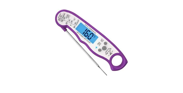 Cheer Collection Bluetooth Instant Read Digital Oven Thermometer