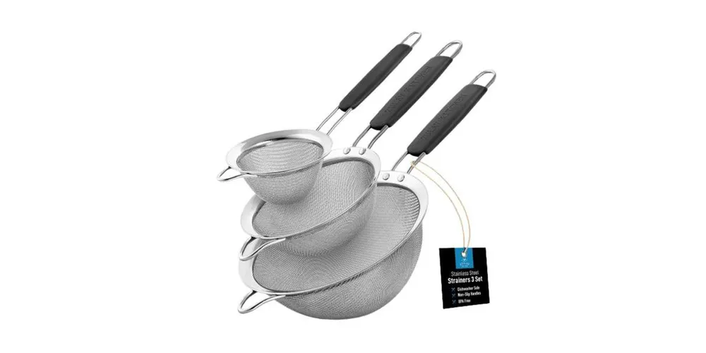 Zulay Kitchen Strainer 3 Pc.