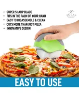 Zulay Kitchen Handheld Pizza Cutter Wheel With Protective Blade Guard