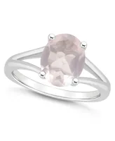 Macy's Women's Rose Quartz (2-1/2 ct.t.w.) Ring Sterling Silver