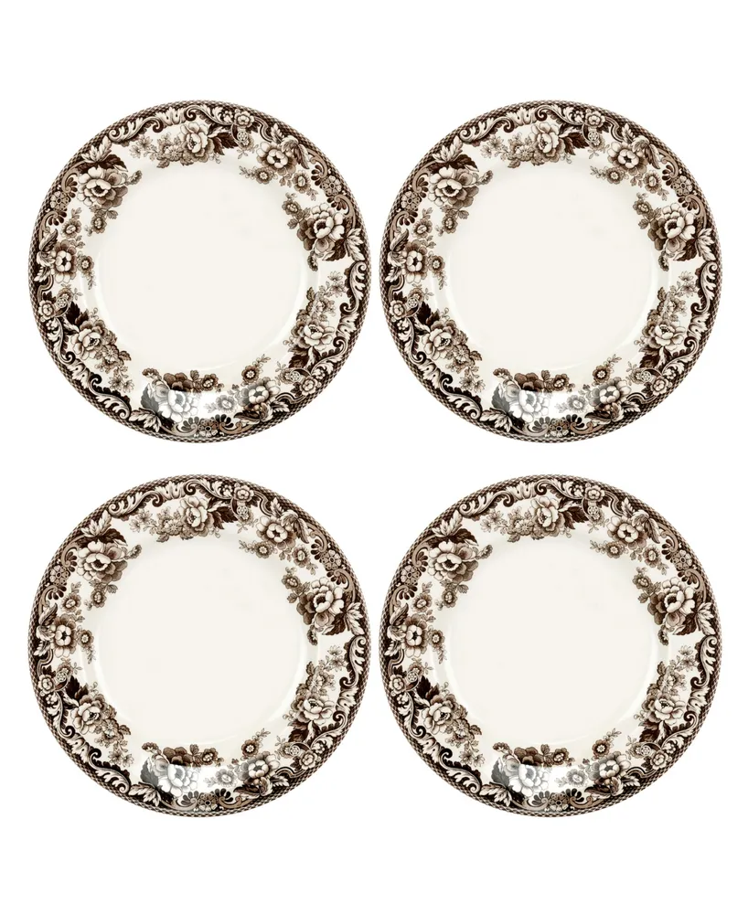 Spode Delamere 4 Piece Dinner Plates, Service for 4