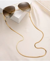 Ettika Women's 18k Gold Plated Desert Dweller Glasses Chain - Gold