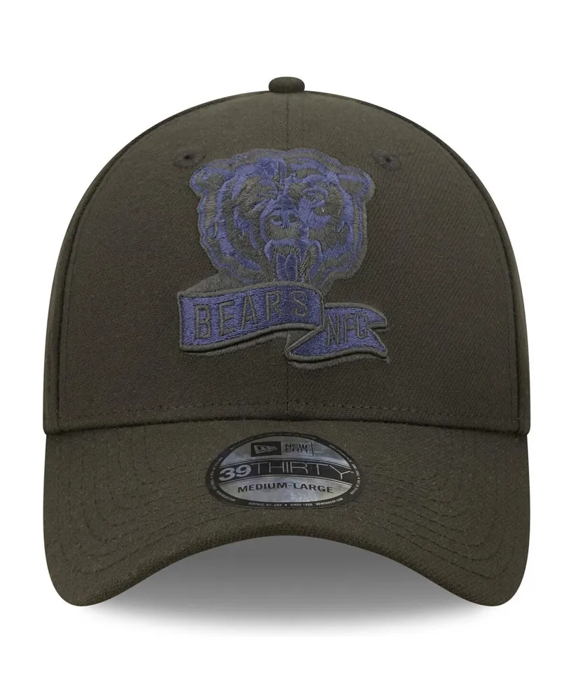 Men's New Era Black Chicago Bears 2022 Sideline 39THIRTY Flex Hat