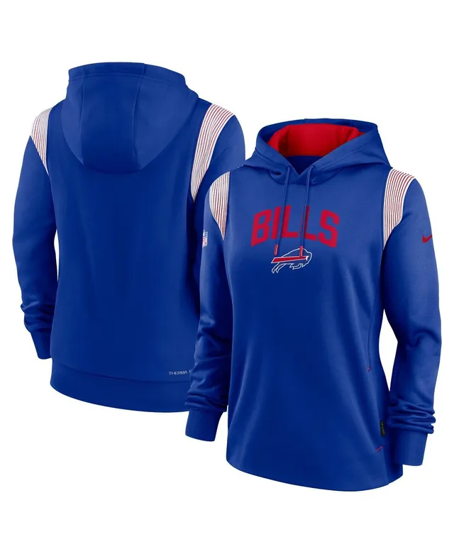 The Wild Collective Women's Royal Buffalo Bills Cropped Pullover Hoodie -  Macy's in 2023