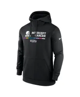 Men's Nike Black Cleveland Browns 2022 Nfl Crucial Catch Therma Performance Pullover Hoodie