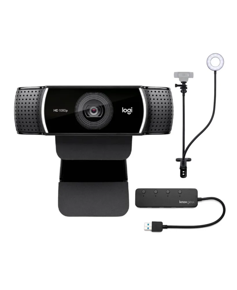 Logitech Streamcam Plus 1080P Hd 60Fps Usb-c Webcam(Graphite) With Blue  Yeti Mic