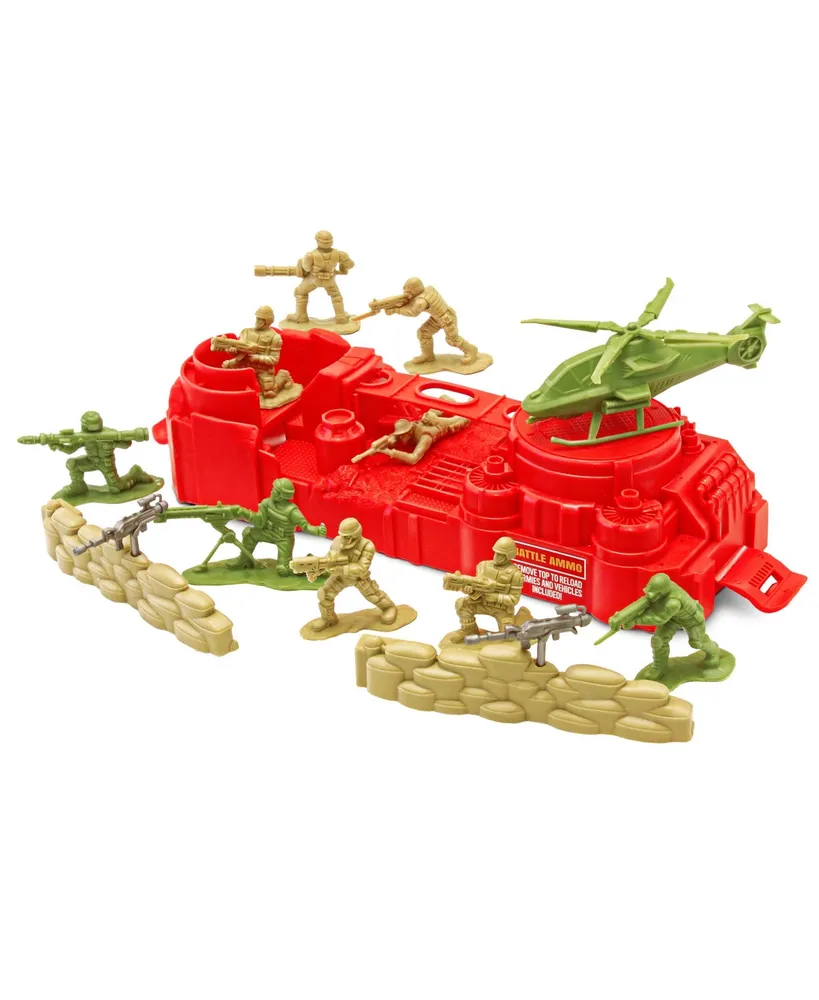 The Corps Universe Army Playset 104 Piece Troop Army Battle Base Set