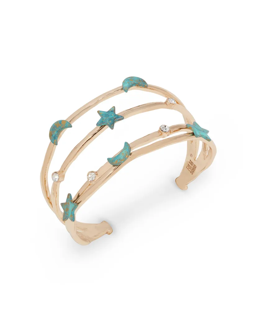 Robert Lee Morris Soho Women's Celestial Patina Wire Cuff Bracelet