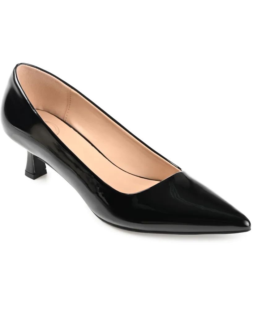 Journee Collection Women's Celica Kitten Heel Pumps