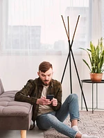Brightech Stix 60" Dimmable Led Modern Tripod Floor Lamp