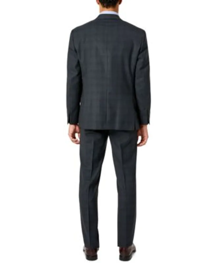 Michael Kors Mens Modern Fit Airsoft Stretch Wool Blend Suit