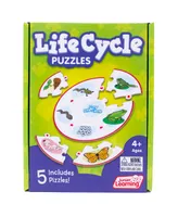 Junior Learning Life Cycle Science Learning Puzzles Set, 27 Piece