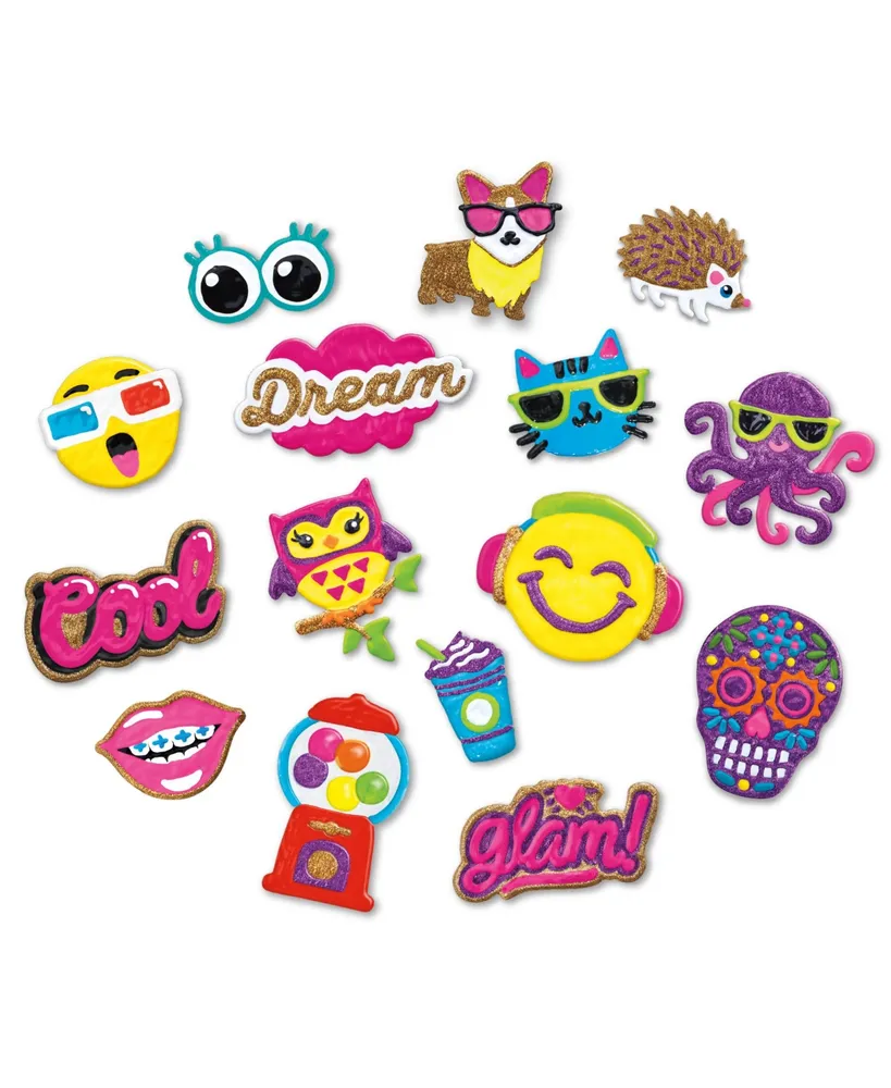 Cra-z-Art Cra-z-Gels 3D Sticker Art Deluxe Set, 11 Piece