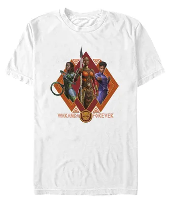 Fifth Sun Men's Wakanda Forever Trio Short Sleeve T-shirt