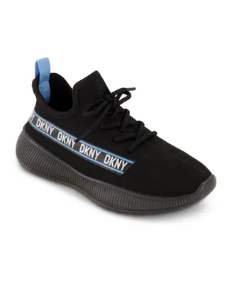 Dkny Big Girls & Boys Slip On Landon Stretchy Knit Sneakers