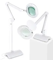 Brightech Lightview Pro Led 2-in-1 Magnifier Floor or Desk Lamp (2.25x) 5 Diopter