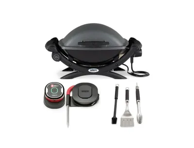 Weber Q 1400 Electric Grill Black All-In-One