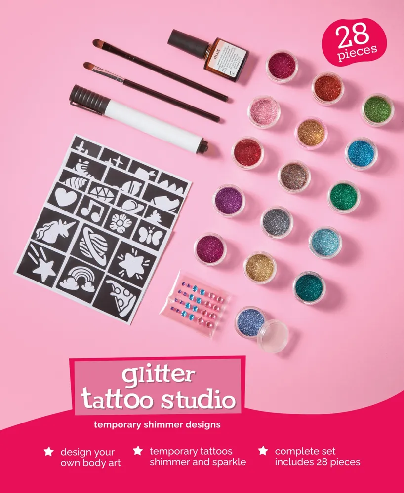 Geoffrey's Toy Box Do It Yourself Temporary Glitter Tattoo Set, Created for Macy's