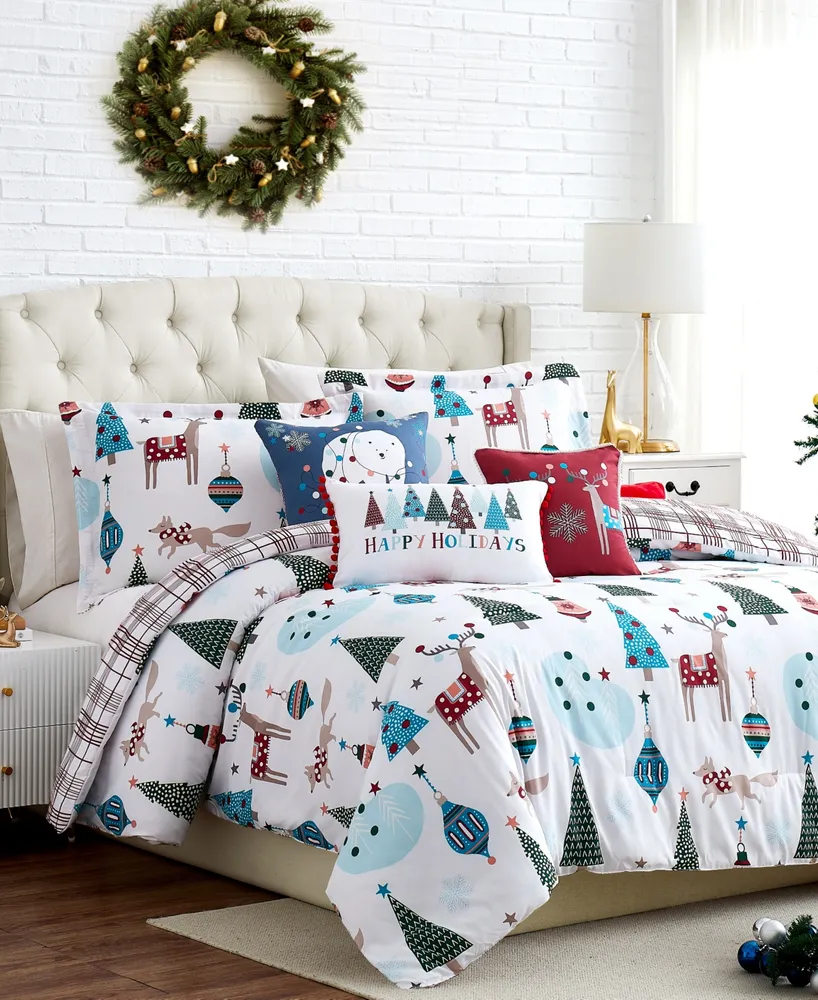 Southshore Fine Linens Winter Wonderland Reversible 6 Piece Comforter Set