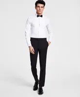 Calvin Klein Men's Skinny-Fit Wool Tuxedo Pant