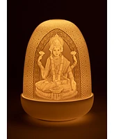 Lladro Lord Ganesha Goddess Lakshmi Dome Lamp