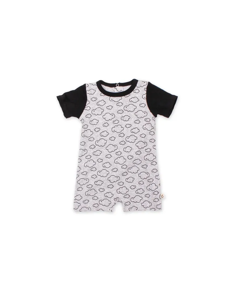 Snugabye Baby Boys Short Sleeve Romper