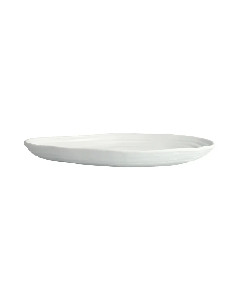 Fortessa Melamine Playa Blanca Platter 16"