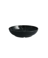 Fortessa Melamine Palace Onyx Coupe Round Bowls, Set of 6