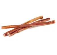 JoJo Modern Pets 12" Bully Sticks - All Natural Dog Treats - Thin (5-Pack)