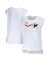 WEAR by Erin Andrews Cardinals Greetings From Muscle T-Shirt - Women's