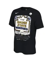 Men's Nike Black Golden State Warriors 2022 Nba Finals Champions Celebration Expressive T-shirt