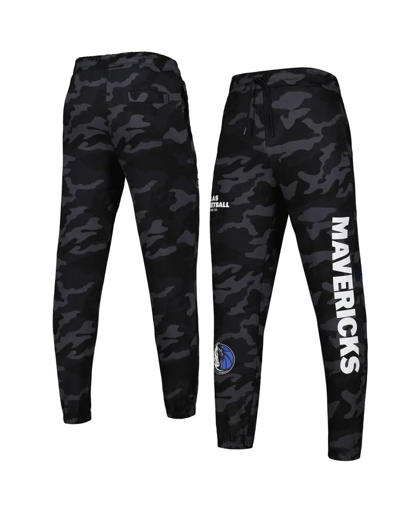 Men's New Era Black, Camo Dallas Mavericks Tonal Joggers