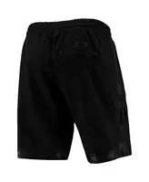 Men's Pro Standard Washington Wizards Triple Black Gloss Shorts