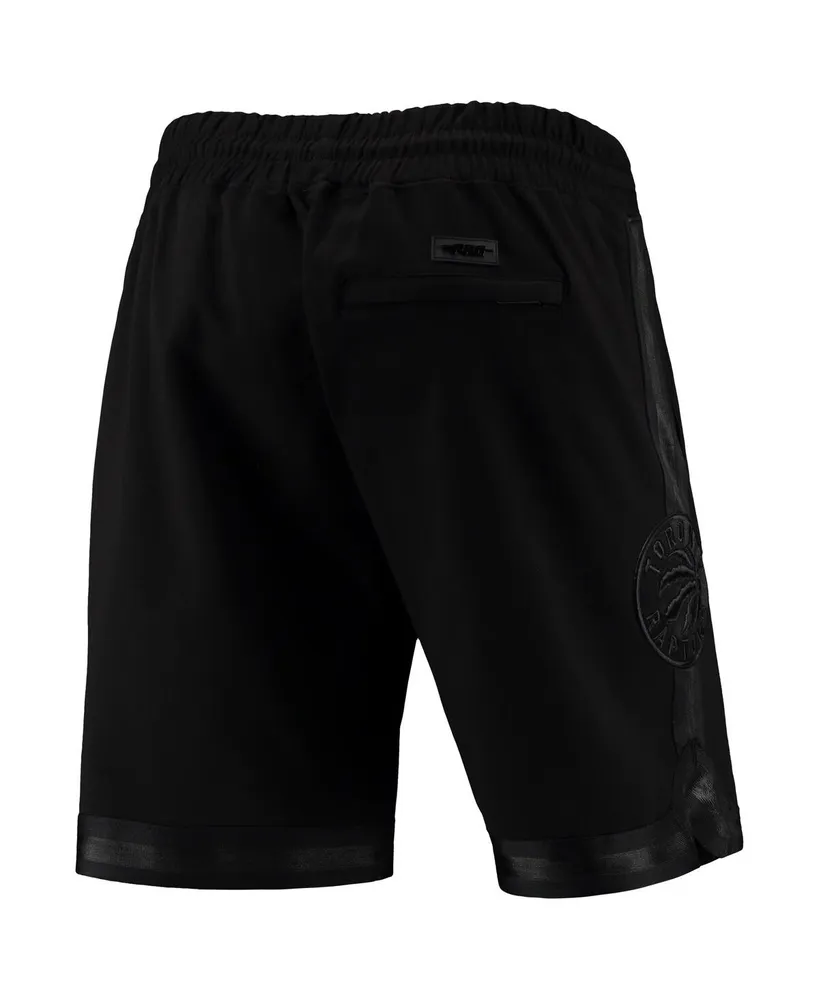 Men's Pro Standard Toronto Raptors Triple Black Gloss Shorts