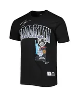 Men's Pro Standard Black Brooklyn Nets Hometown Chenille T-shirt