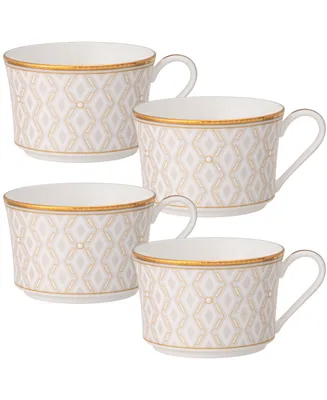 Noritake Noble Pearl Set Of 4 Cups, 7-1/2 Oz.