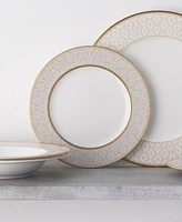 Noritake Noble Pearl Set Of 4 Salad Plates, 8-1/2"