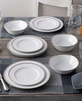 Noritake Whiteridge Platinum Dinnerware Collection