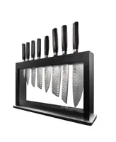 Cuisine::pro Damashiro Emperor Hisa Knife Block Set, 9 Piece