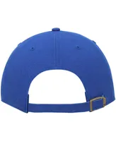 Men's '47 Royal Dallas Mavericks Clean Up Wordmark Adjustable Hat