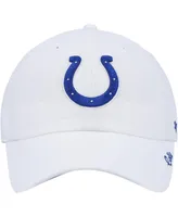 Women's '47 White Indianapolis Colts Team Miata Clean Up Adjustable Hat