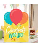 Congrats - Congratulations Giant Greeting Card - Big Shaped Jumborific Card