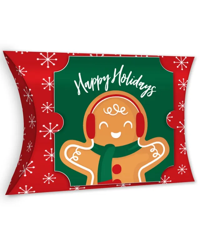 Big Dot Of Happiness Gingerbread Christmas - Assorted Hanging Gingerbread  Man Holiday Party Favor Tags - Gift Tag Toppers - 12 Ct : Target