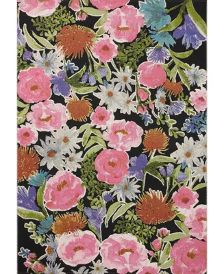 Loloi Ii Botanical Bot-01 6'7" x 9'4" Outdoor Area Rug