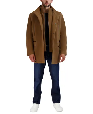 Cole Haan Men's Heavy Plush Car Coat