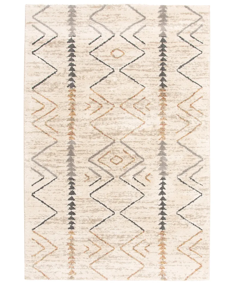 Km Home Leisure Rune 3'3" x 5'3" Area Rug