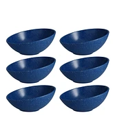 Fortessa Melamine Camp White Tilt Bowl, Set of 6