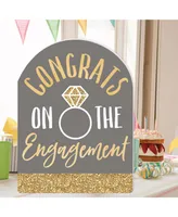 Engagement Announcement - Congratulations Giant Greeting Card - Jumborific Card