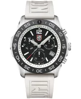 Luminox Men's Swiss Chronograph Pacific Diver Rubber Strap Watch 44mm